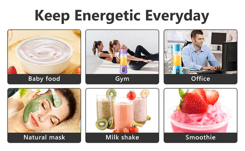 Multi-Purpose Portable USB Electric Juicer