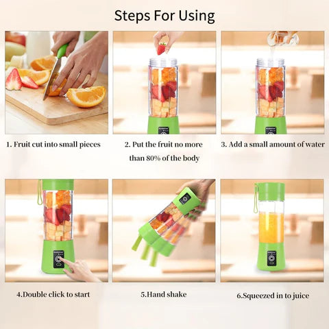 Multi-Purpose Portable USB Electric Juicer